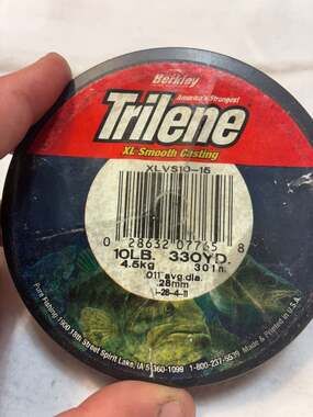 Berkley Trilene XL Smooth Casting 10LB Fishing Line Spool